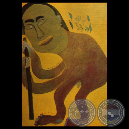 EL CURANDERO, 1993 - Óleo de CARLOS FEDERICO REYES